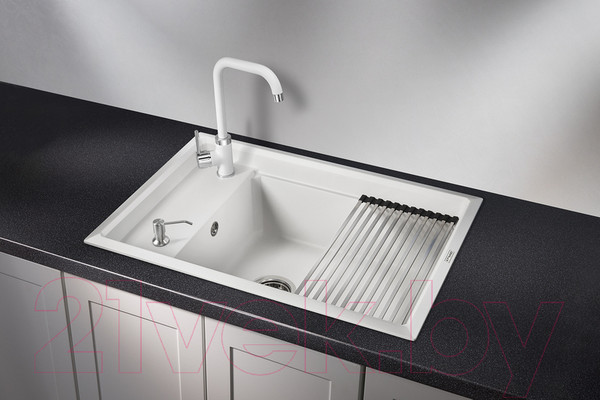 Изображение товара Мойка кухонная GRANULA KS-7305 (арктик)