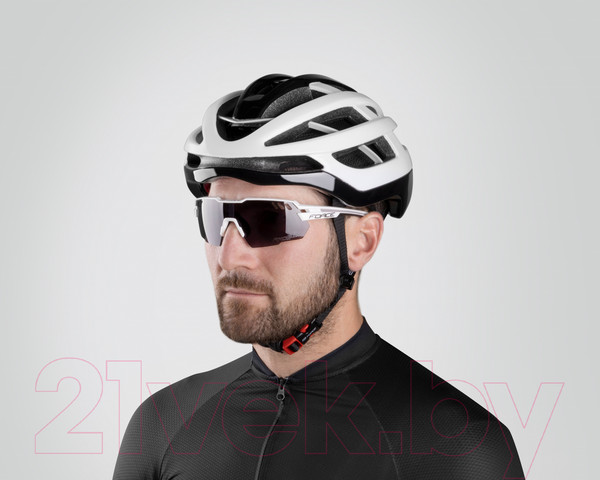 Изображение товара Защитный шлем FORCE Lynx / 902869-F (L/XL, белый/черный)