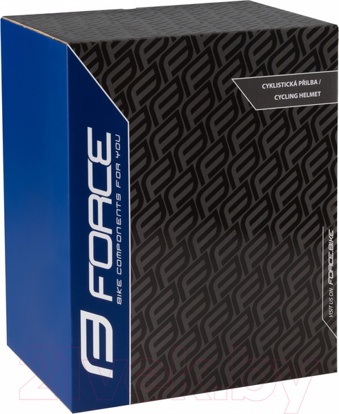 Изображение товара Защитный шлем FORCE Metropolis / 90298814-F (черный матовый)