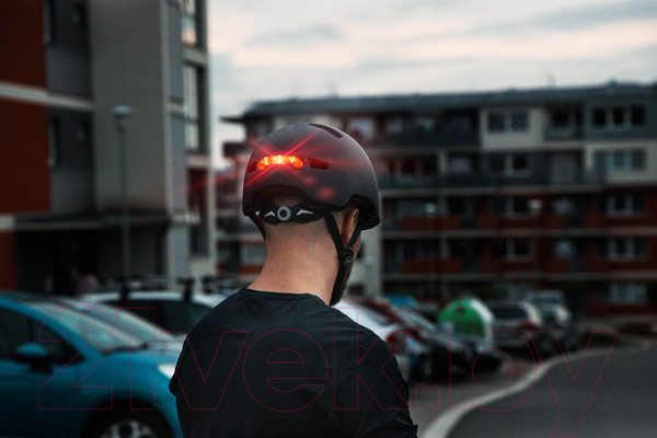 Изображение товара Защитный шлем FORCE Metropolis / 90298814-F (черный матовый)