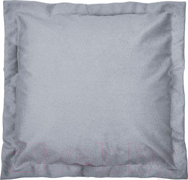 Изображение товара Подушка декоративная Сонум Эвита 45x45 (с кантом, пепельный)