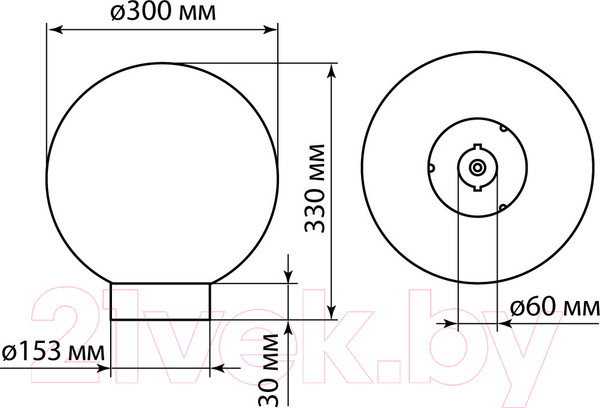 Изображение товара Светильник уличный TDM SQ0330-0621