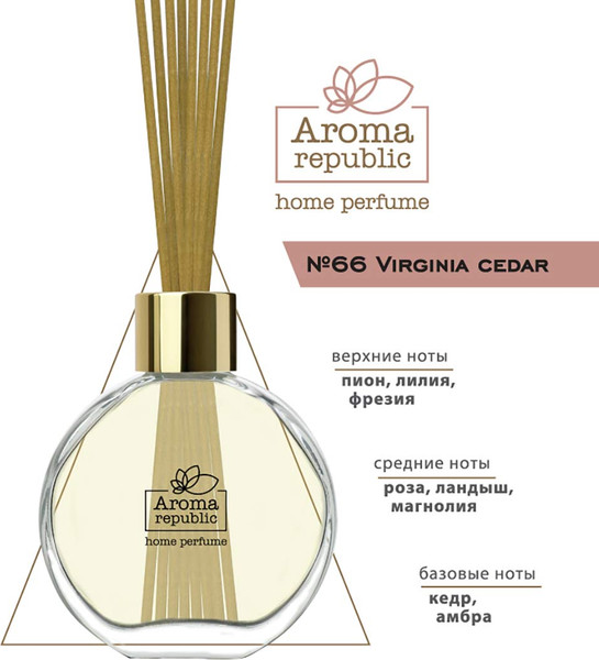 Изображение товара Аромадиффузор Aroma Republic Virginia Cedar №66 / 93828 (70мл)