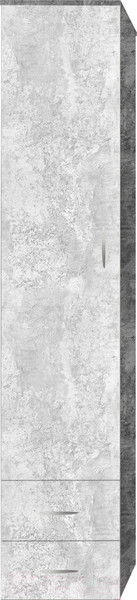 Изображение товара Шкаф-пенал Артём-Мебель ДСП СН-100.01 (бетон спаркс лайт/бетон спаркс)