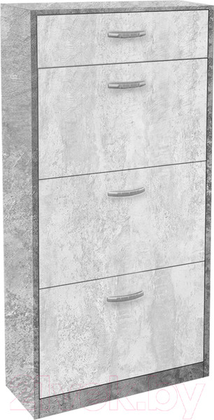 Изображение товара Тумба для обуви Артём-Мебель СН-100.12 (бетон спаркс лайт/бетон спаркс)