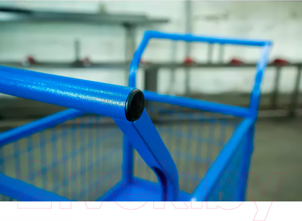 Изображение товара Тележка платформенная TOR ТП-2С 600x900 с бортами / 1012414 (колеса 160мм)