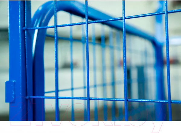 Изображение товара Тележка платформенная TOR ТП-2С 600x900 с бортами / 1012414 (колеса 160мм)