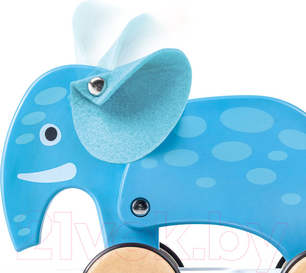 Изображение товара Игрушка-каталка Hape Зверики Слоник / E0916_HP