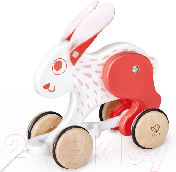 Изображение товара Игрушка-каталка Hape Зверики Зайчонок / E0918_HP