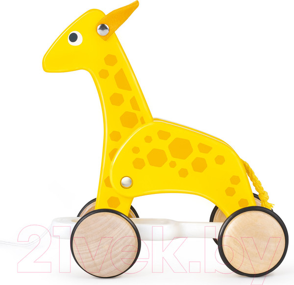 Изображение товара Игрушка-каталка Hape Зверики Жираф / E0920_HP