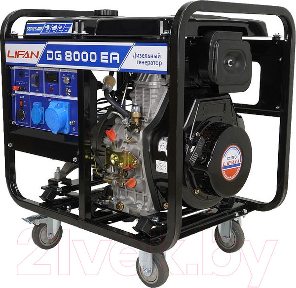 Изображение товара Дизельный генератор Lifan DG8000EA