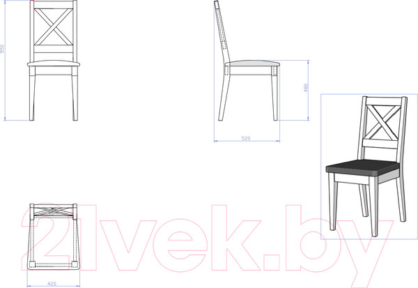 Изображение товара Стул Мебель-Класс Юнона (Banama Plus Beige/белый)