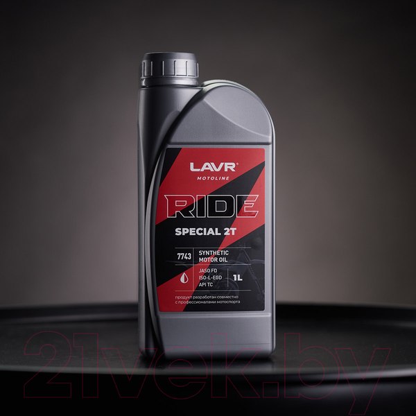 Изображение товара Моторное масло Lavr Moto Ride Special 2Т FD / Ln7743 (1л)