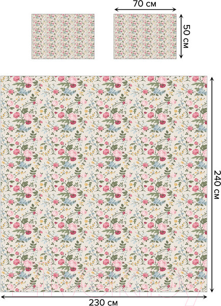 Изображение товара Набор текстиля для спальни Ambesonne micbed_135241_c02-230x240