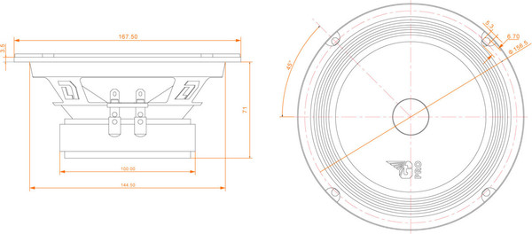 Изображение товара Среднечастотная АС DL Audio Gryphon Pro 165