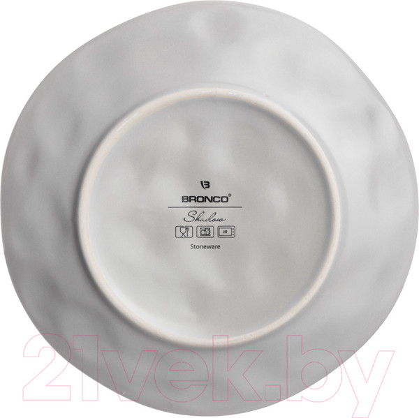 Изображение товара Набор столовой посуды Bronco Shadow / 577-184 (16пр, светло-серый)