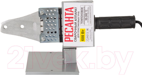 Изображение товара Паяльник для полипропиленовых труб Ресанта АСПТ-600 (65/121)