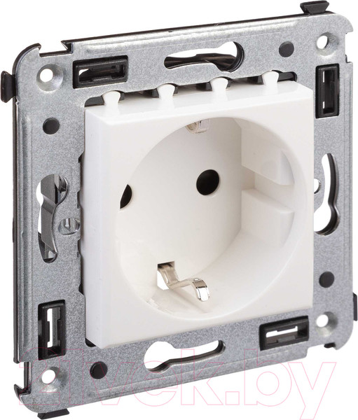 Изображение товара Розетка DKC Avanti 4400003 (белое облако)