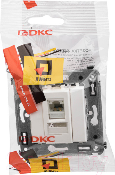 Изображение товара Розетка DKC Avanti 4400293 (белое облако)