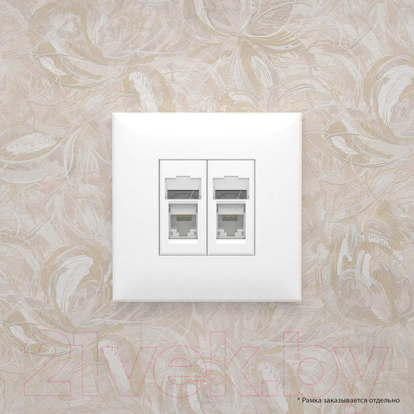 Изображение товара Розетка DKC Avanti RJ-45 / 4400294 (белое облако)