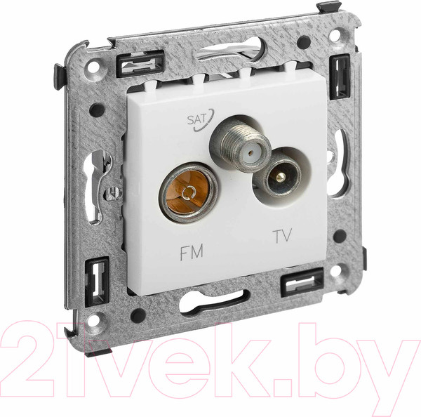 Изображение товара Розетка DKC Avanti TV-FM-SAT / 4400533 (белое облако)