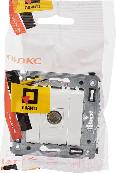 Изображение товара Розетка DKC Avanti 4400513 (белое облако)