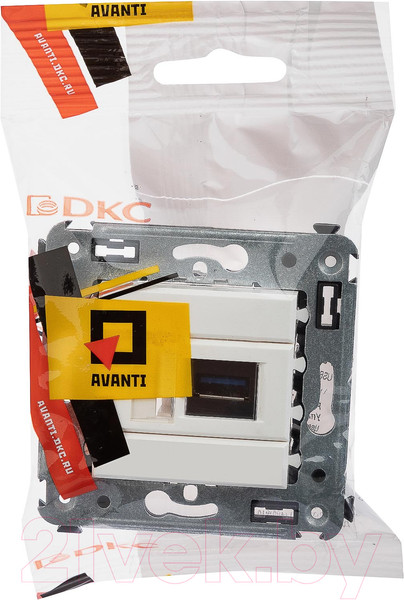 Изображение товара Розетка DKC Avanti 4400403 (белое облако)