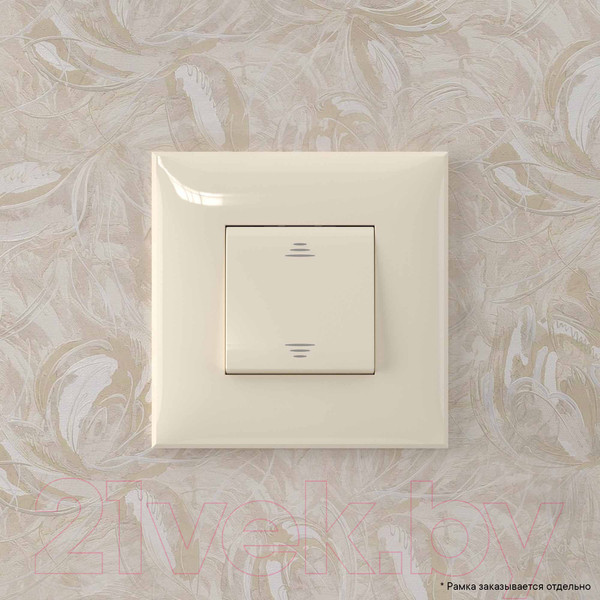 Изображение товара Выключатель DKC Avanti 4405124 (ванильная дымка)