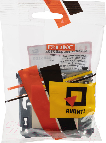 Изображение товара Выключатель DKC Avanti 4405103 (ванильная дымка)