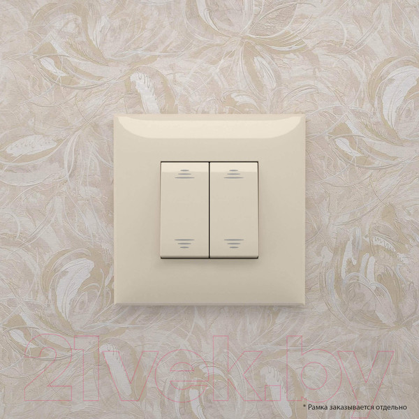Изображение товара Выключатель DKC Avanti 4405104 (ванильная дымка)