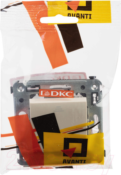 Изображение товара Выключатель DKC Avanti 4405113 (ванильная дымка)