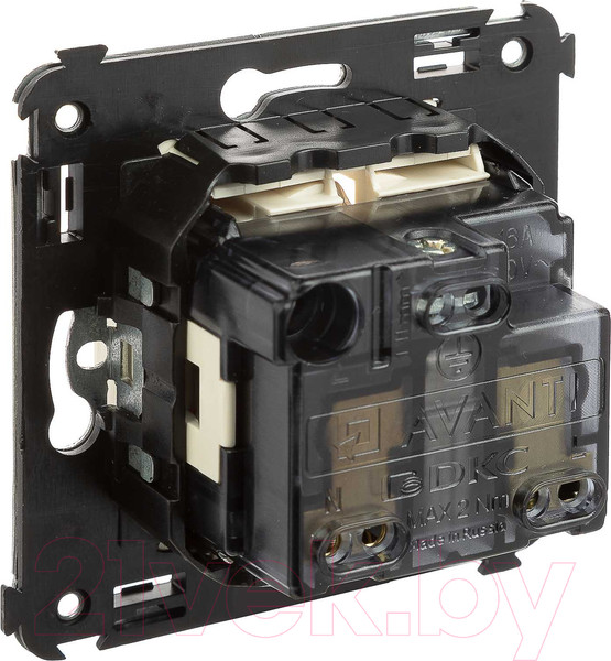 Изображение товара Розетка DKC Avanti 4405003 (ванильная дымка)