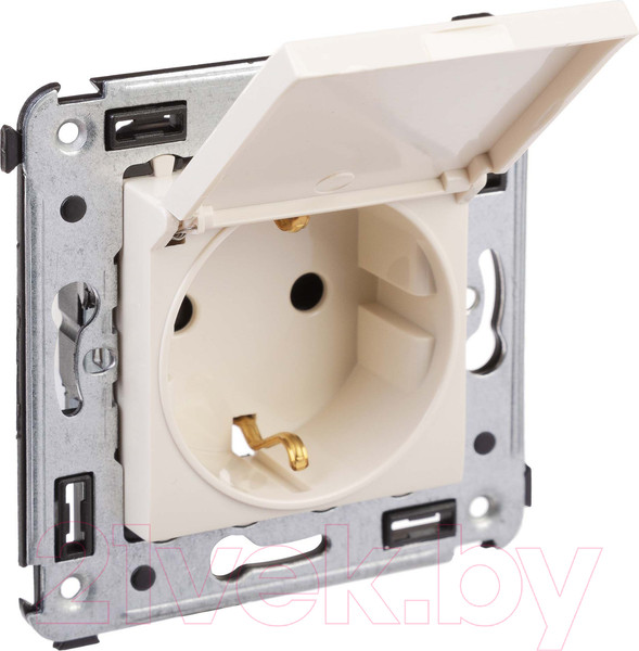Изображение товара Розетка DKC Avanti 4405013 (ванильная дымка)