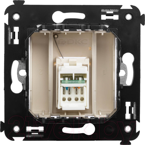 Изображение товара Розетка DKC Avanti RJ-45 / 4405293 (ванильная дымка)