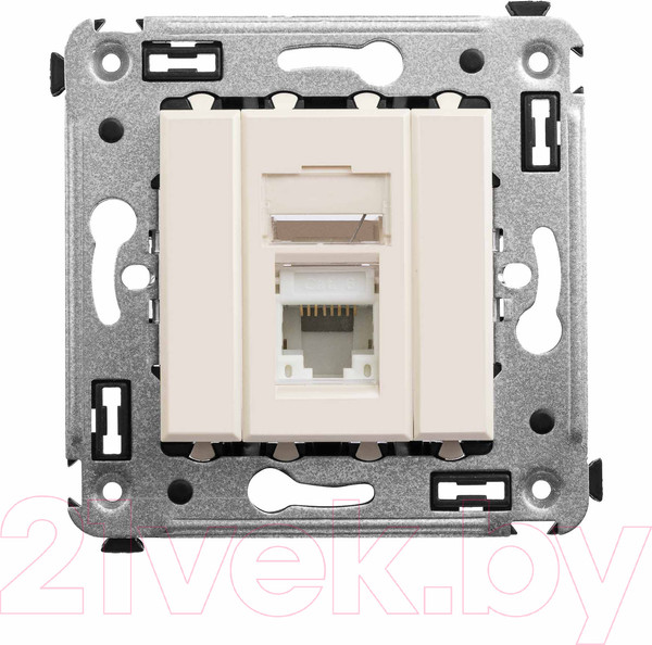 Изображение товара Розетка DKC Avanti RJ-45 / 4405293 (ванильная дымка)