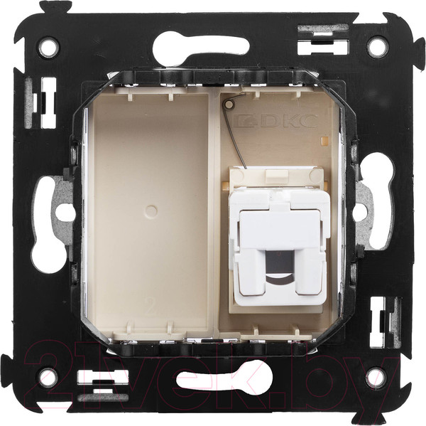 Изображение товара Розетка DKC Avanti RJ-12 / 4405313 (ванильная дымка)