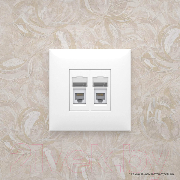 Изображение товара Розетка DKC Avanti RJ-12 / 4405313 (ванильная дымка)