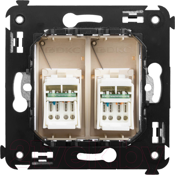Изображение товара Розетка DKC Avanti RJ-45 / 4405464 (ванильная дымка)