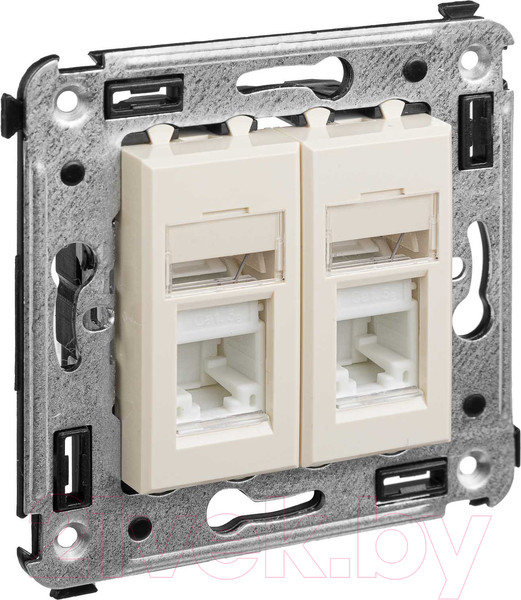 Изображение товара Розетка DKC Avanti RJ-45 / 4405464 (ванильная дымка)