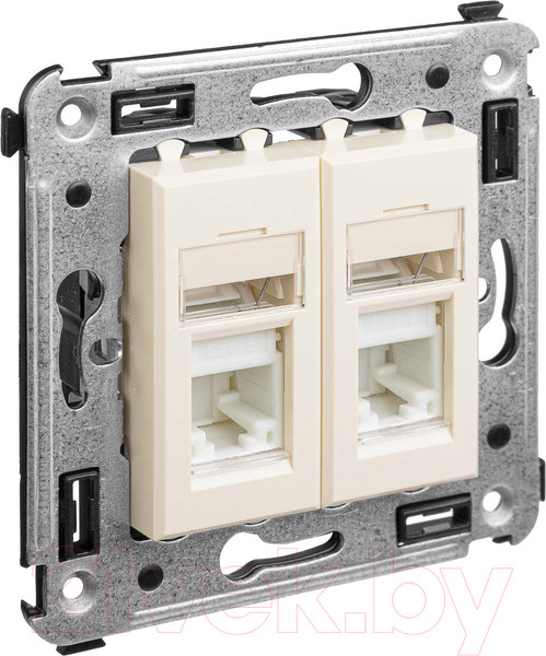 Изображение товара Розетка DKC Avanti RJ-45 / 4405294 (ванильная дымка)