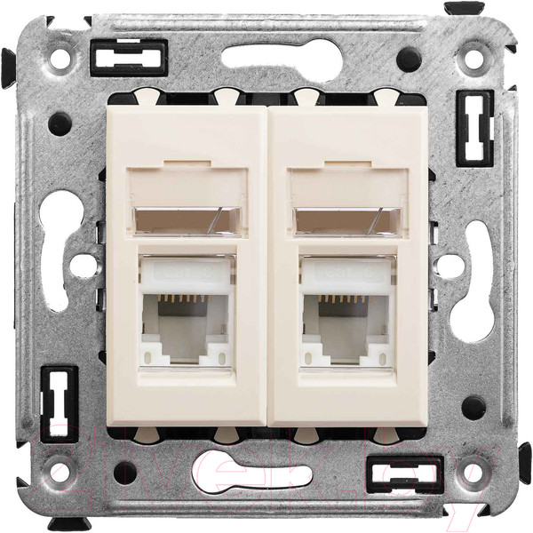 Изображение товара Розетка DKC Avanti RJ-45 / 4405294 (ванильная дымка)