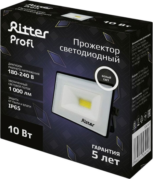Изображение товара Прожектор REV Ritter Profi / 53414 7 (черный)