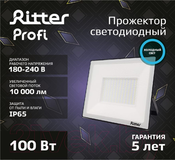 Изображение товара Прожектор REV Ritter Profi / 53410 9 (черный)