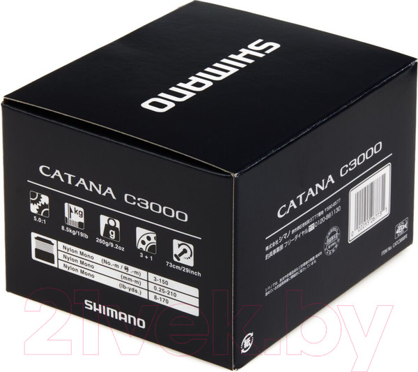 Изображение товара Катушка безынерционная Shimano Catana C3000FE / CATC3000FE