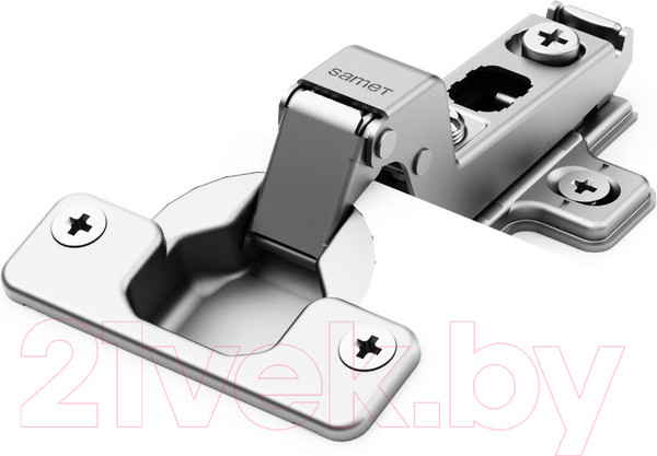 Изображение товара Комплект петель мебельных Samet Star Track Push Open / 10180062-10 (10шт, вкладные без пружины)