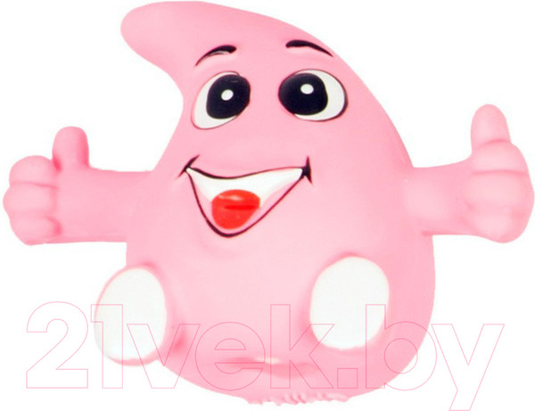 Изображение товара Игрушка для животных Duvo Plus Веселая капля / 400034/pink (розовый)