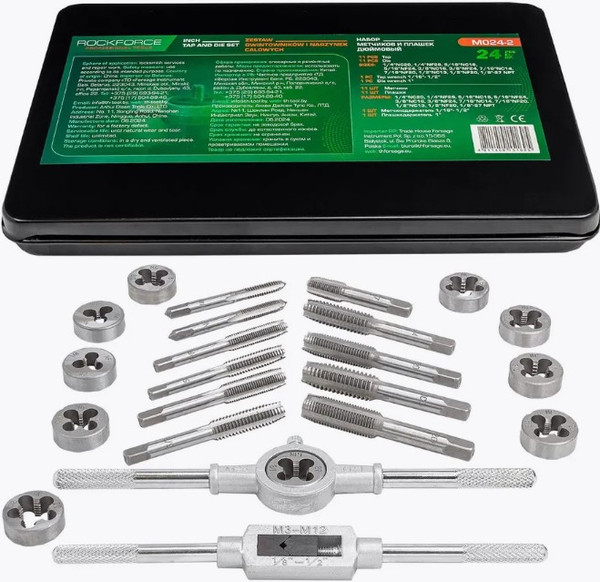 Изображение товара Резьбонарезной набор RockForce RF-M024-2 (10458)