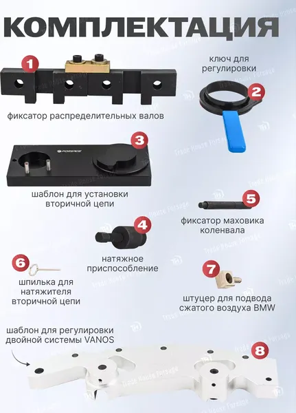 Изображение товара Набор автоинструмента Forsage F-905G1A(19130)