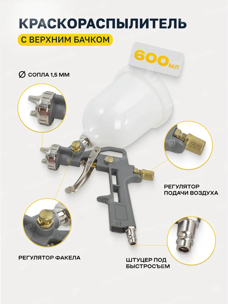 Изображение товара Набор пневмоинструмента Partner PA-8031K5-G (7695)