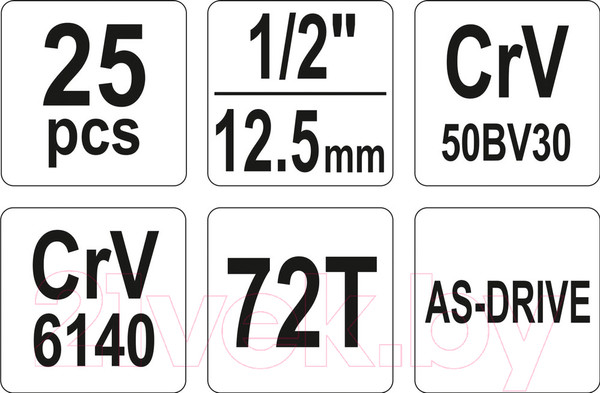 Изображение товара Гаечный ключ Yato YT-38741